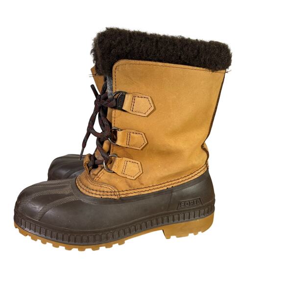 Sorel Badger Snow Duck Boots Men's 6 - Picture 4 of 6